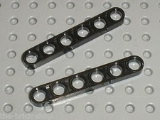 Lego technic black beam - black,