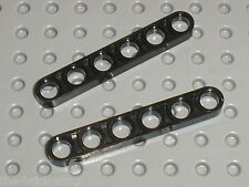 2 x LEGO TECHNIC Black beam ref 32063 / set 42042 8448 8461 8458 8292 8418 8275