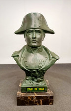 Ancien Buste Commémoratif De Napoléon Ier En Régule .