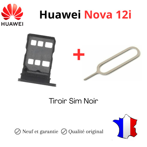 Tiroir sim noir - sim, huawei