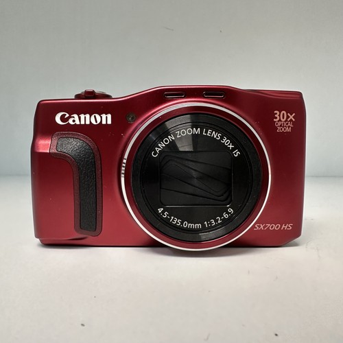 Canon powershot sx700 red - canon, hs