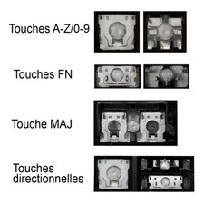 Touche de Clavier Français