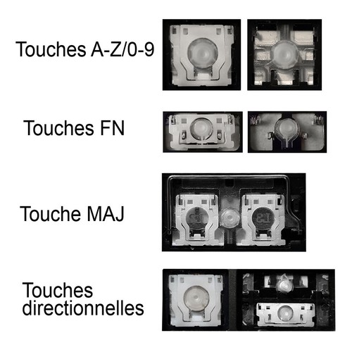 Touche clavier français - touche,