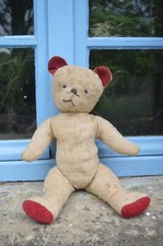 1/2 Ancien Ours en Peluche