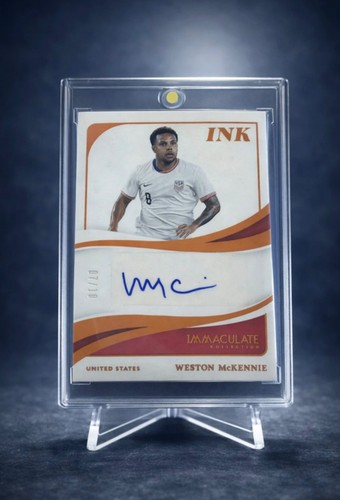 Weston mckennie auto - auto, /10