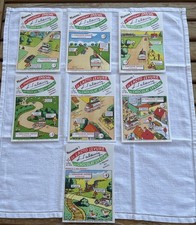 7 Anciens Buvards Chocolat Salavin signalisation routiere 1950/60 citroen tube