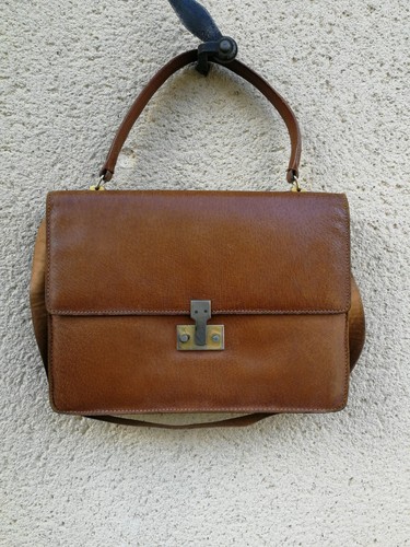 Sac portefeuille vintage - , cuir