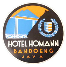 Homann Hotel Bandoeng Java