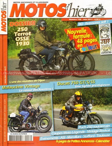 Motos hier 158 terrot 250 - 158,
