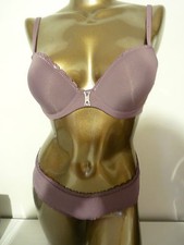 ENSEMBLE SOUTIEN GORGE ET CULOTTE MAUVE