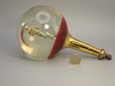 CURIEUX POMMEAU DE CANNE DE TAMBOUR-MAJOR LEGION AVEC  SOLDAT STARLUX INTEGRE