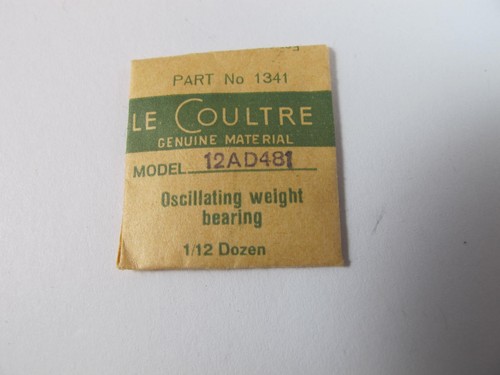 Lecoultre osciallting weight - lecoultre,