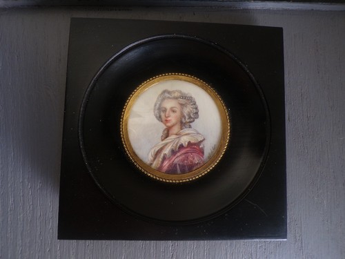 Peinture miniature ancienne - peinture,