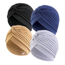 4 Pièce Turban Femme