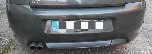 Pare chocs arrière alfa - arrière,