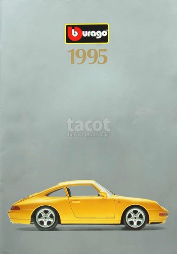Catalogue burago 1995 - burago,