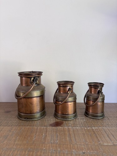 Lot pots lait - lait, en