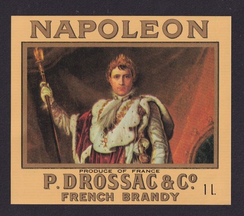 Ancienne étiquette alcool - ,