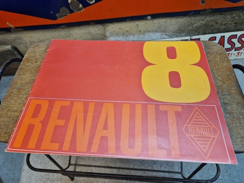 Feuillet renault r8 - feuillet, r