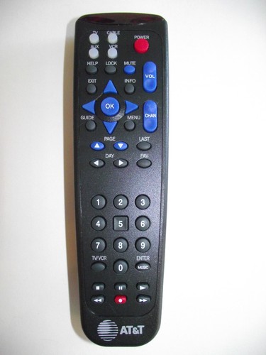 Remote control ua164 - at&t,
