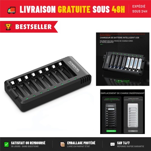 Powerowl chargeur piles - powerowl,