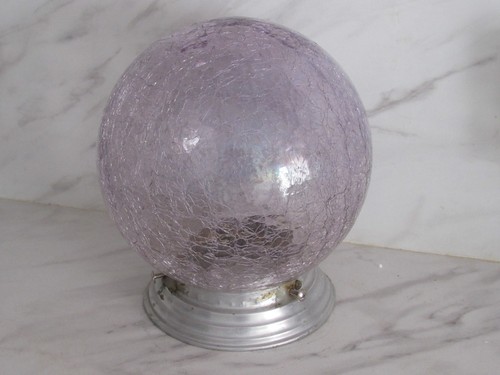 Ancien plafonnier globe boule - ,