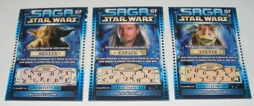Tickets gratter fdj saga - a, -saga