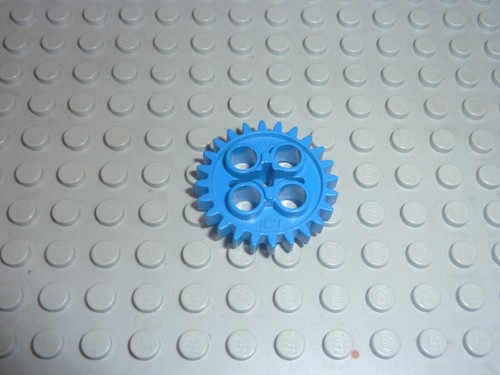 Engrenage lego technic bleu - engrenage,