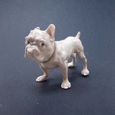 Copenhague Danemark - Sculpture, Bouledogue anglais - 7.5 cm - Porcelaine