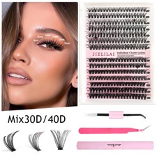 Kit D'extension De Cils 280Pcs Kit D'extension De Clusters De Clubs /