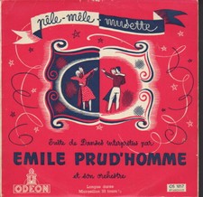 EMILE PRUD'HOMME - 25 CM - PELE - MELE - MUSETTE - SUITE DE DANSES