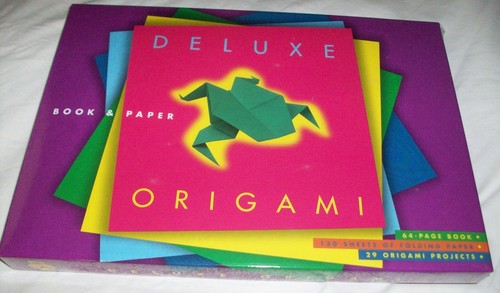Deluxe origami kit book - deluxe,