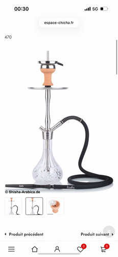 Chicha narguilé mvp 470 avec - chicha,