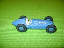 DINKY TOYS 23H TALBOT LAGO AUTO DE COURSE NUMERO 4TAMPON BLANC