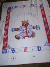 Goodnight teddy Fleece Blanket