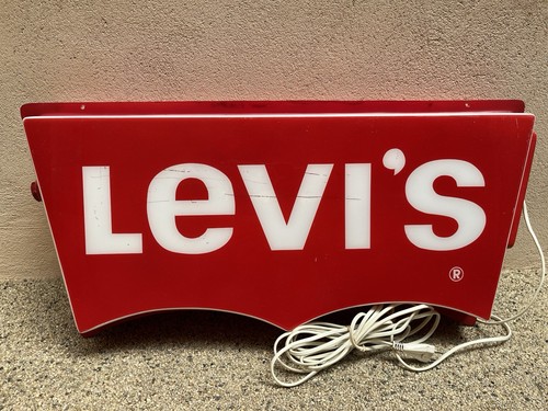 Enseigne lumineuse levi - enseigne, levi’s