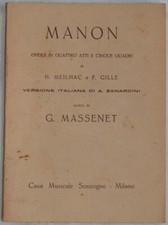 Jules Massenet Manon Opéra