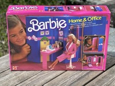 Barbie 1984 Home & Office  Studio Day To Night Mexico Real Sealed Box Ref 7897