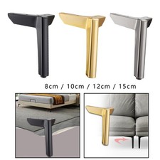 Pieds de meubles d'angle Pieds de meubles triangulaires Rehausseurs de lit