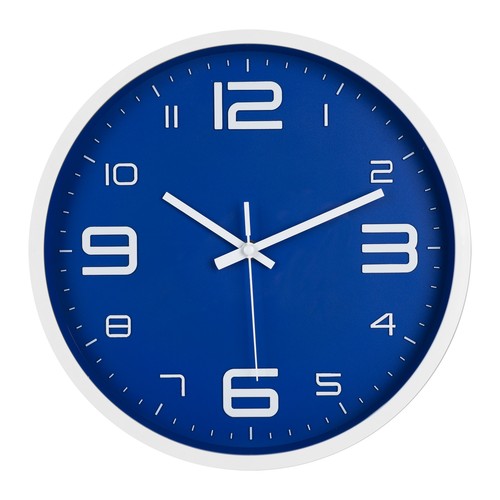 Ivoq horloge mural bleu - horloge,