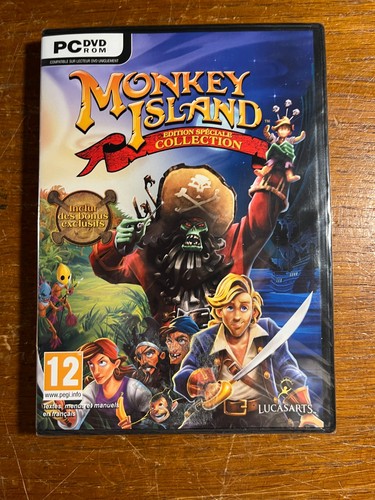Jeu lucasarts monkey - pc, cd