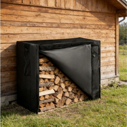 Housse bois chauffage - bois, de