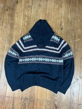 Pull maille vintage laine