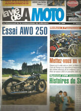 LA VIE DE LA MOTO N°330 HARLEY SHOVEL/ TERROT 500 RGST /500 HAGON CROSS /AWO 250
