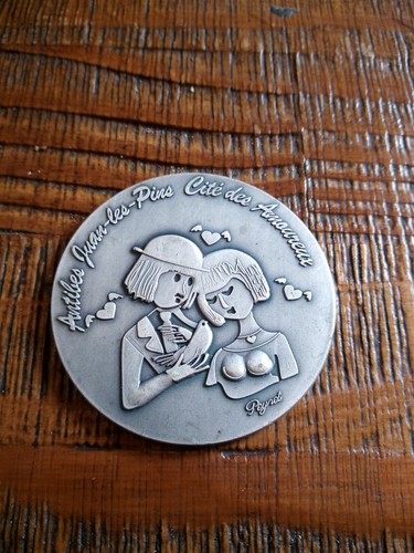 Xxl rare médaille pièce - ,