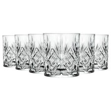 6x RCR Crystal 240ml Melodia Verres à Whisky Gobelet Glassware Ensemble-Cadeau