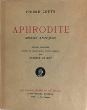 LOUYS : APHRODITE PAR ANTOINE