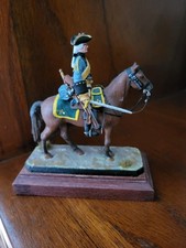 Rose Miniatures/Officier 1745/54mm no 90mm  Durendal Pegaso Cimier Metal Modele