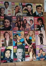Paris Match, Mesrine (3), Spaggiari, Romy Schneider, E. Presley, Farah Fawcett..