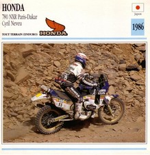 Fiche moto honda nxr 780 - honda,